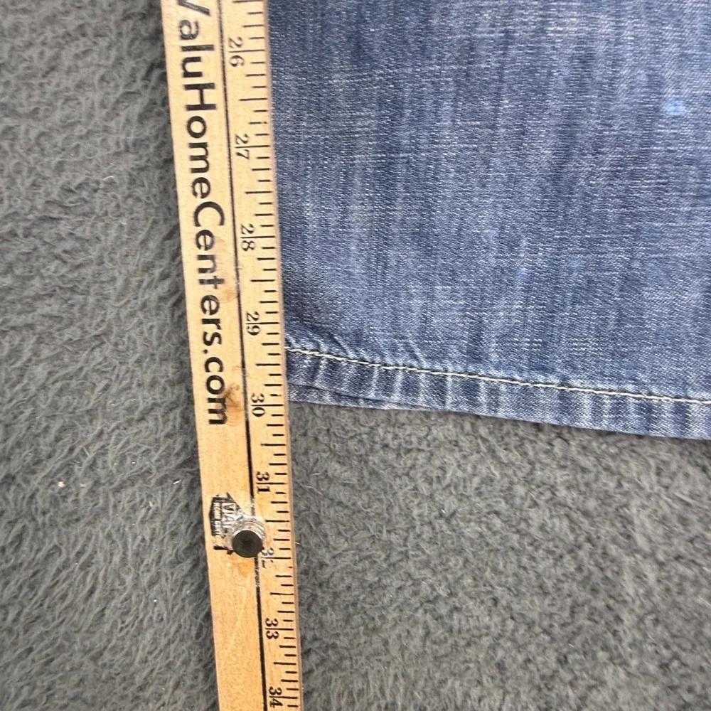 Levi's 569 Loose Straight Jeans Mens 36x32 Blue Denim Relaxed‎ Fit 00569-0133